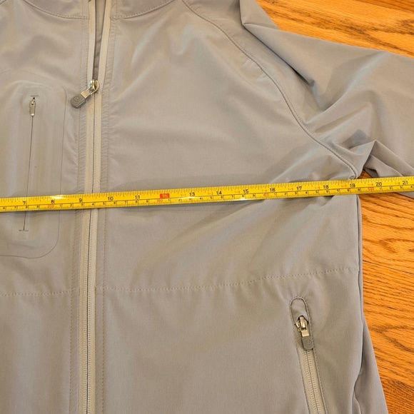LIKE NEW Peter Millar Flex Adapt Wind Cheater Shell in British Grey (Size S) - Picture 8 of 14